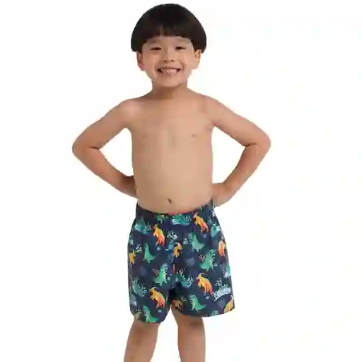 Short Bebé Masculino Dino Dive Squad Talla 4 Speedo
