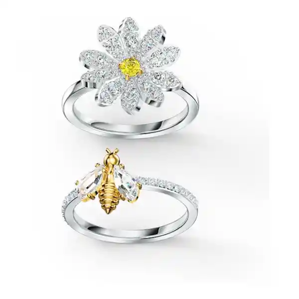 Swarovski Anillo Para Mujer Amarillo 512661