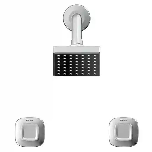 Grival Combinación de Ducha Solid Cromo 8
