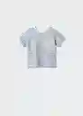 Camiseta Pocket Offwhite Talla 71 Niños Mango