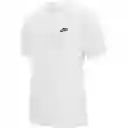 Nike Camiseta M Nsw Club Tee Blanco Talla S Ref: AR4997-100