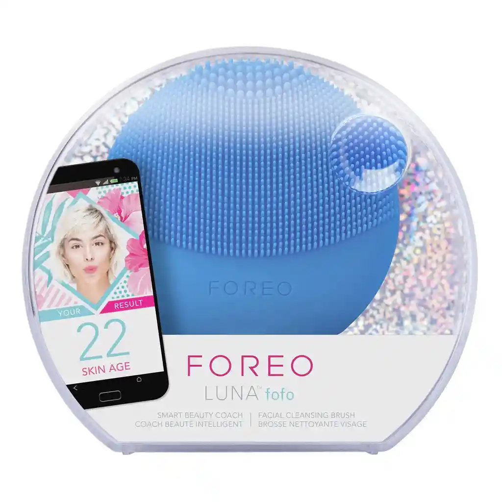 Foreo Cepillo Facial Luna Fofo Aquamarine