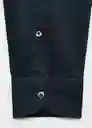 Camisa Tucán Navy Talla S Hombre Mango