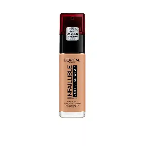 Loreal Paris Base de Maquillaje Infaillible 24H Fresh Wear 300 Amber 