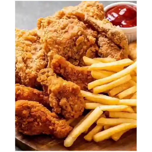 Pollo broaster 8 piezas