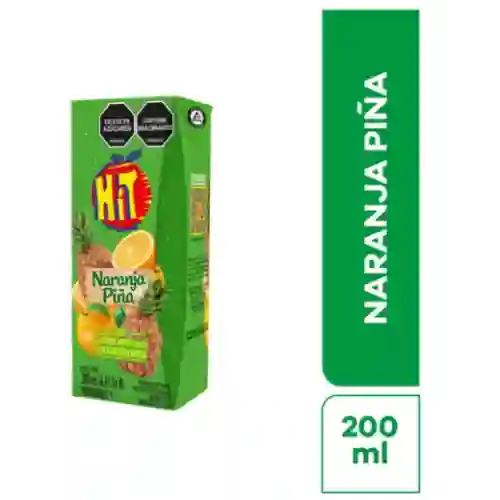 Jugo Hit Naranja Piña Cajita 200 ml