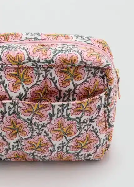 Neceser G Loto Rosa Talla 99 Mujer Mango