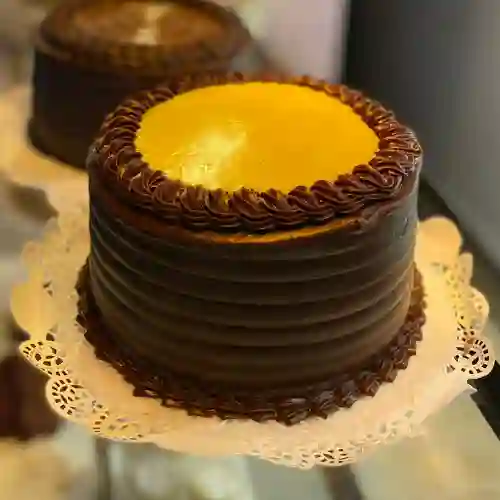 Torta de Chocolate con Maracuya