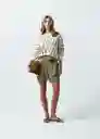 Suéter Tejido Mujer Crudo Abedul M 482G017 Naf Naf