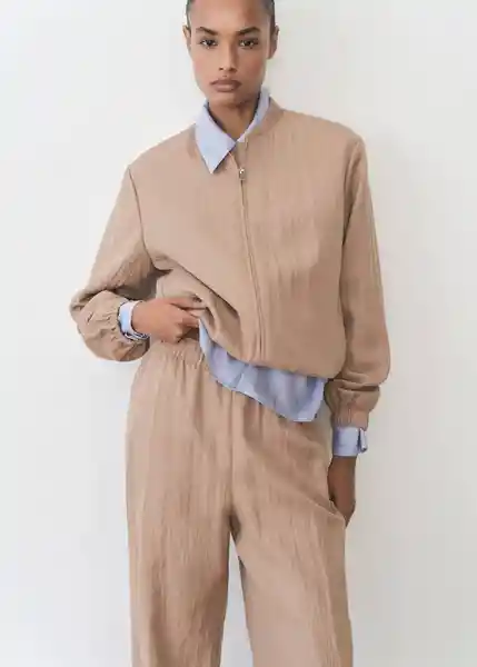 Pantalón Tuesday Misterio Talla XL Mujer Mango