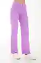 Pantalón Austin Bpt Color Lila Talla 6 Ragged