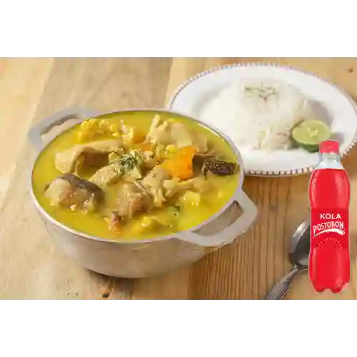 Combo Sancocho de Mondongo + Cola Postobón 400 ml