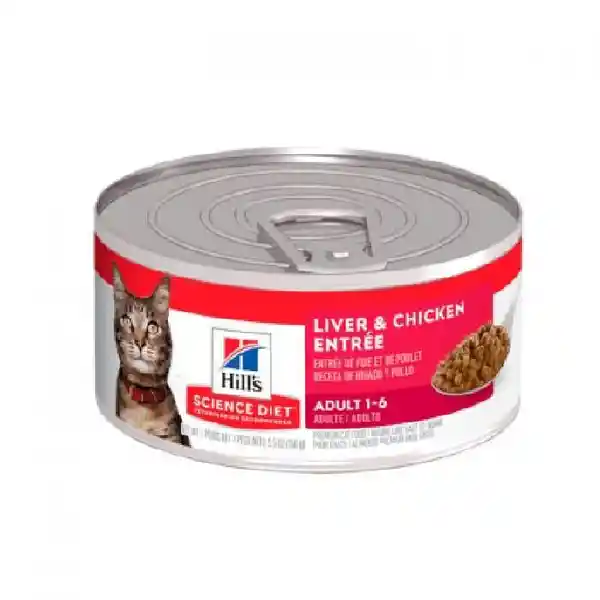 Hills Alimento Para Gato Adult Liver & Chicken 5.5 Oz