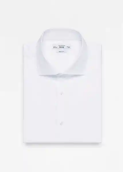 Camisa Masnou Blanco Talla L Hombre Mango