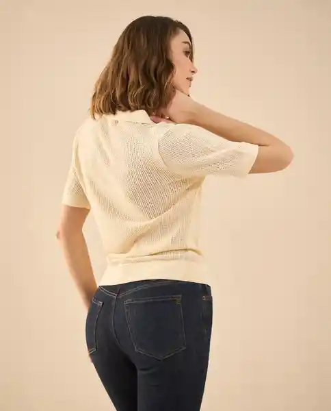Suéter Tejido Crudo Novia Claro Talla L 662G201 Esprit