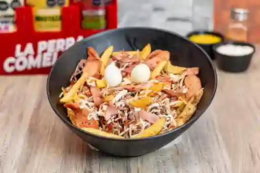 Salchipapa Comelona para Dos