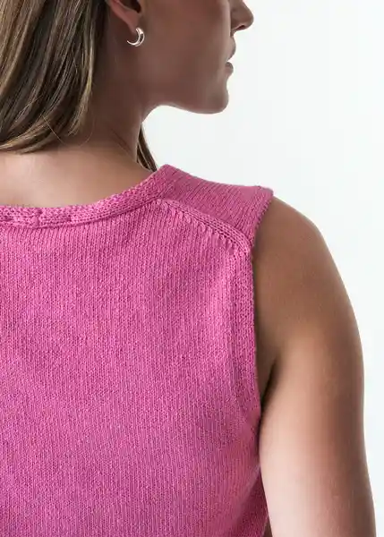 Tejido Mujer Rosa Dulce Medio Talla L 483G066 Naf Naf