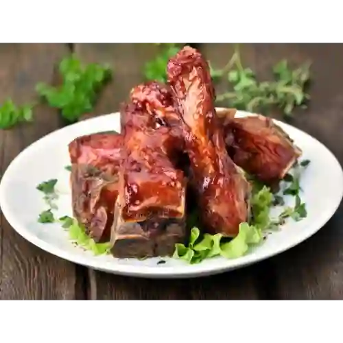 Costillitas Bañadas Bbq X 400 Grm