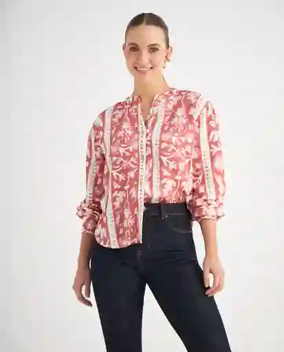 Camisa Rosa Manzana Medio Talla XXL 619F046 Esprit