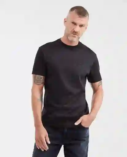 Camiseta Graphic Negro Sombrio Ultraoscuro Talla M Chevignon