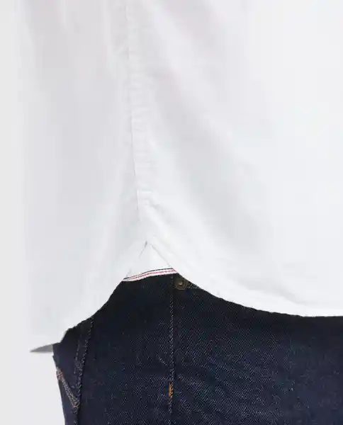 Camisa Oxford Duck Masculino Blanco 0 Claro Talla M Chevignon