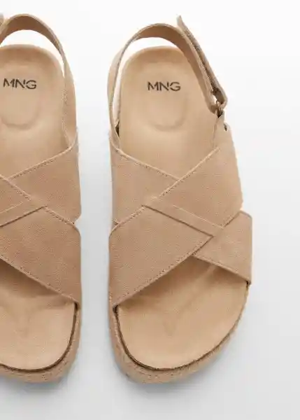 Sandalias Beba Arena Talla 40 Niñas Mango