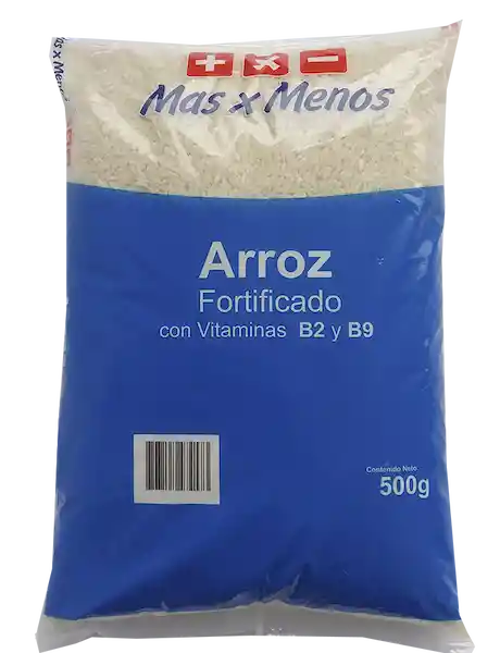 Mas x Menos Arroz Fortificado