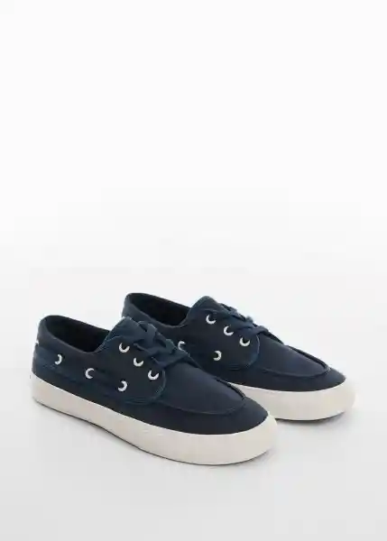 Zapatos Beltran Azul Talla 31 Niños Mango