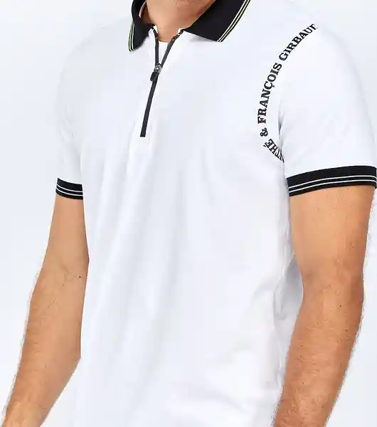 Girbaud Camiseta Polo Blanco Talla M 112879