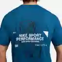 Nike Camiseta Uv Hyverse Gx Para Hombre Azul Talla M