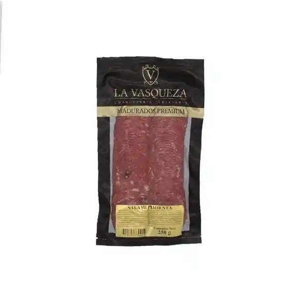 La Vasqueza Salami Pimienta Premium 100% Madurado