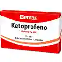Genfar Ketoprofeno Solución Inyectable (100 mg)