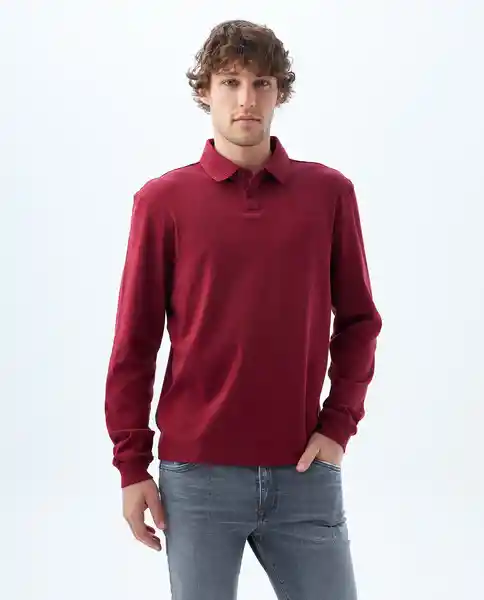 Camiseta Hombre Rojo Talla S 809f014 Americanino