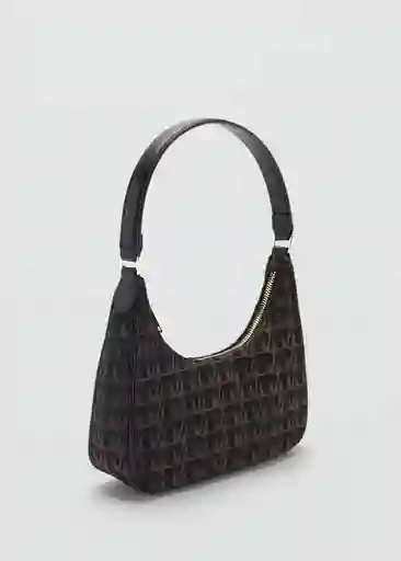 Bolso M Galicia Chocolate Mujer Mango