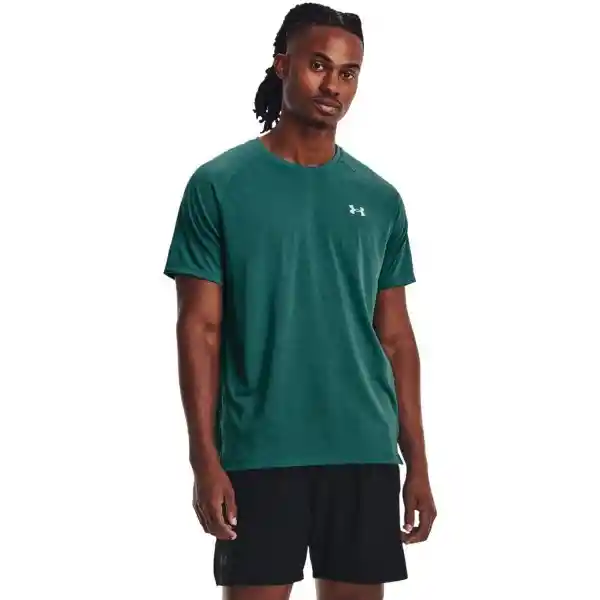 Under Armour Camiseta Streaker Tee Para Hombre Verde Talla LG