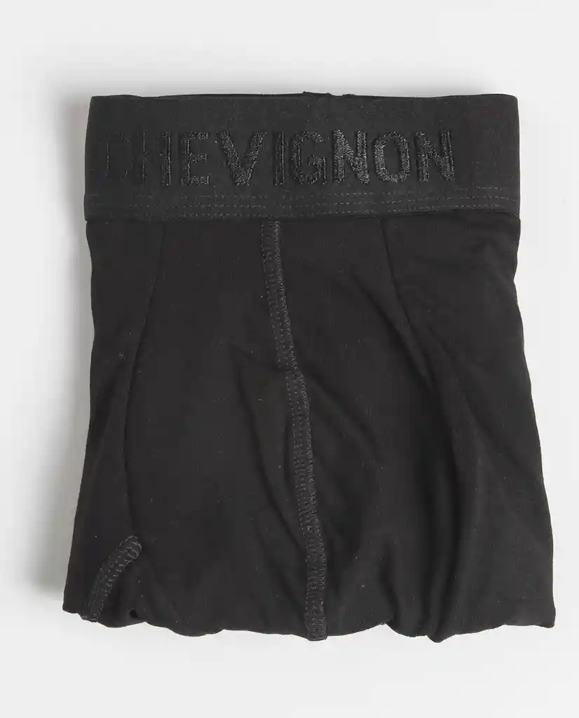 Boxer Comfort Cotton Negro Talla S Hombre Chevignon