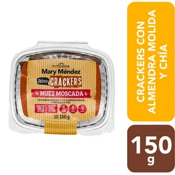 Fitcook Mary Méndez Crackers de Nuez Moscada