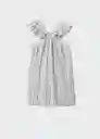 Vestido Nora Offwhite Talla 10 Niñas Mango