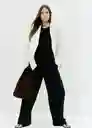 Bolso G Pirámide Chocolate Talla 99 Mujer Mango