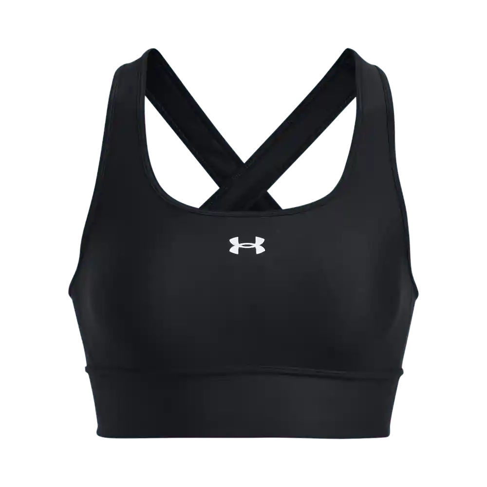 Under Armour Crop Crossback Longline 223 Mujer Negro MD