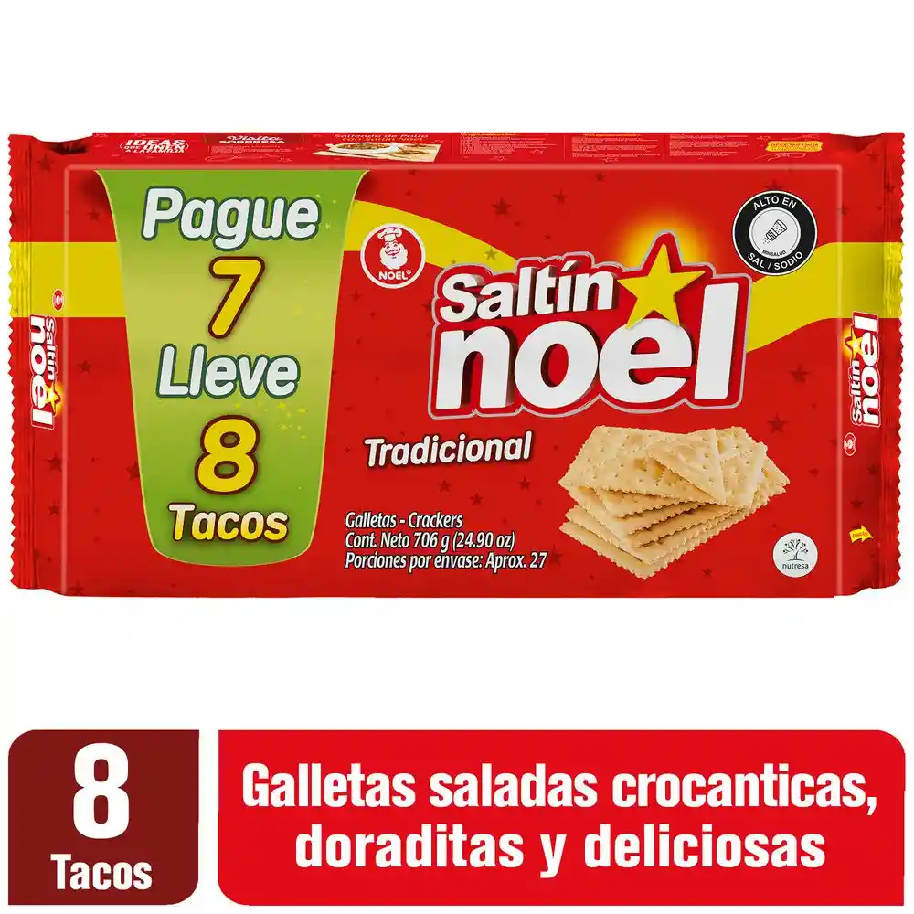 Saltin Noel Galletas Tradicionales Saladas