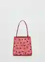 Bolso P Navarro Rojo Talla 99 Mujer Mango