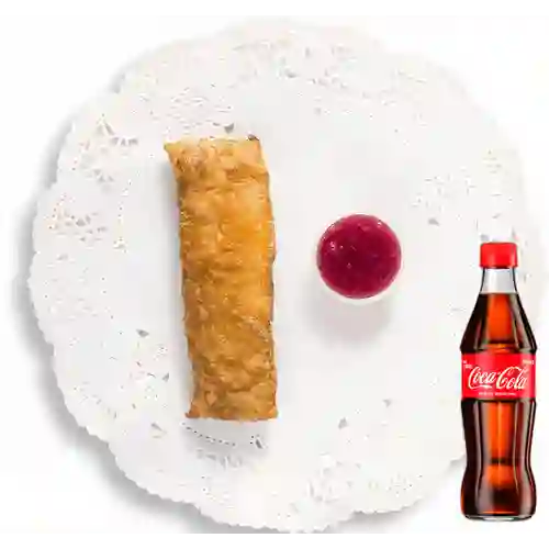 Combo palo de queso + coca original300ml