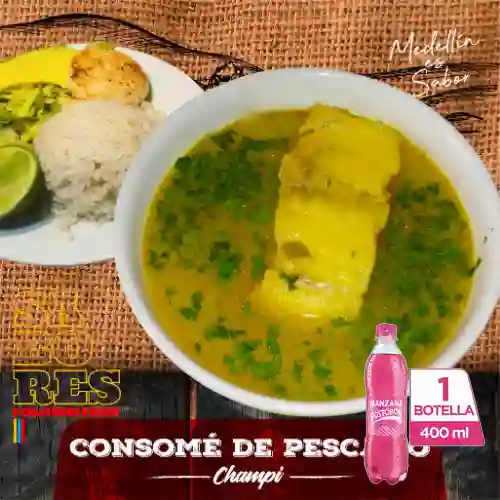 Combo Consomé Pescado + Manzana 400 ml