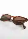 Gafas de Sol Emmi Chocolate Talla 99 Mujer Mango