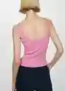 Top Gymnasti Rosa Light Talla M Mujer Mango