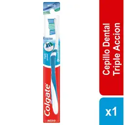 Colgate Cepillo de Dientes Triple Acción Medio