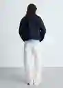 Chaqueta Swift2 Navy Talla M Mujer Mango