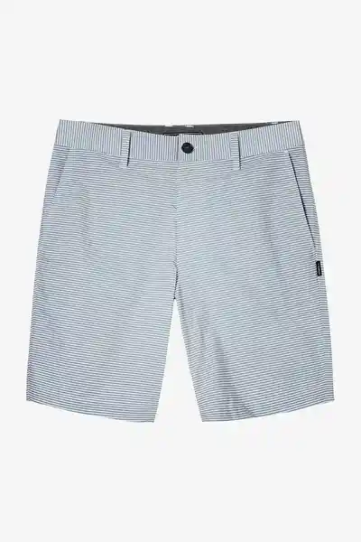 ONeill Bermuda Walkshort Stockton Stripe Gris Talla 30