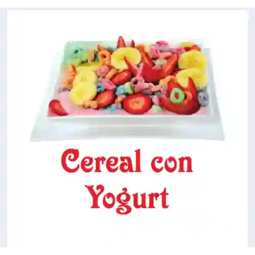 Cereal con Yogurt